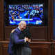 President Joe Biden embraces Judge Ketanji Brown Jackson as they watch the Senate vote on her nomination to be an associate justice on the US Supreme Court, from the Roosevelt Room of the White House in Washington, DC on April 7, 2022.
